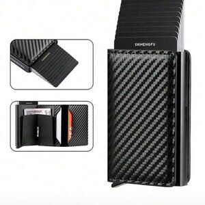 Black Carbon Fiber Wallet